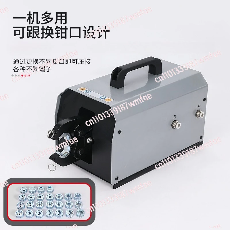 Pneumatic crimping pliers cold pressing terminals 6-120 square opening SC copper nose crimping machine terminal machine