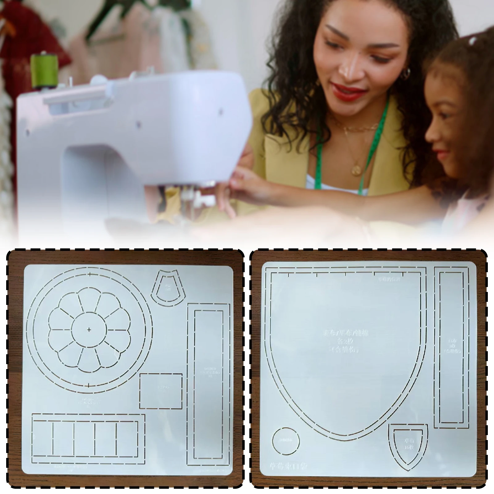 خليط الخياطة الاستنسل خليط الخياطة قوالب الحرفية للتطريز خليط الخياطة الحرفية