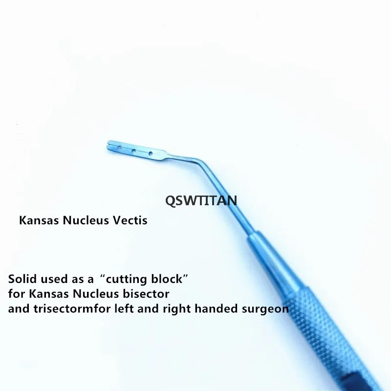 Titanium Double Kansas Nucleus Vectis double eyelid ophthalmic instrument
