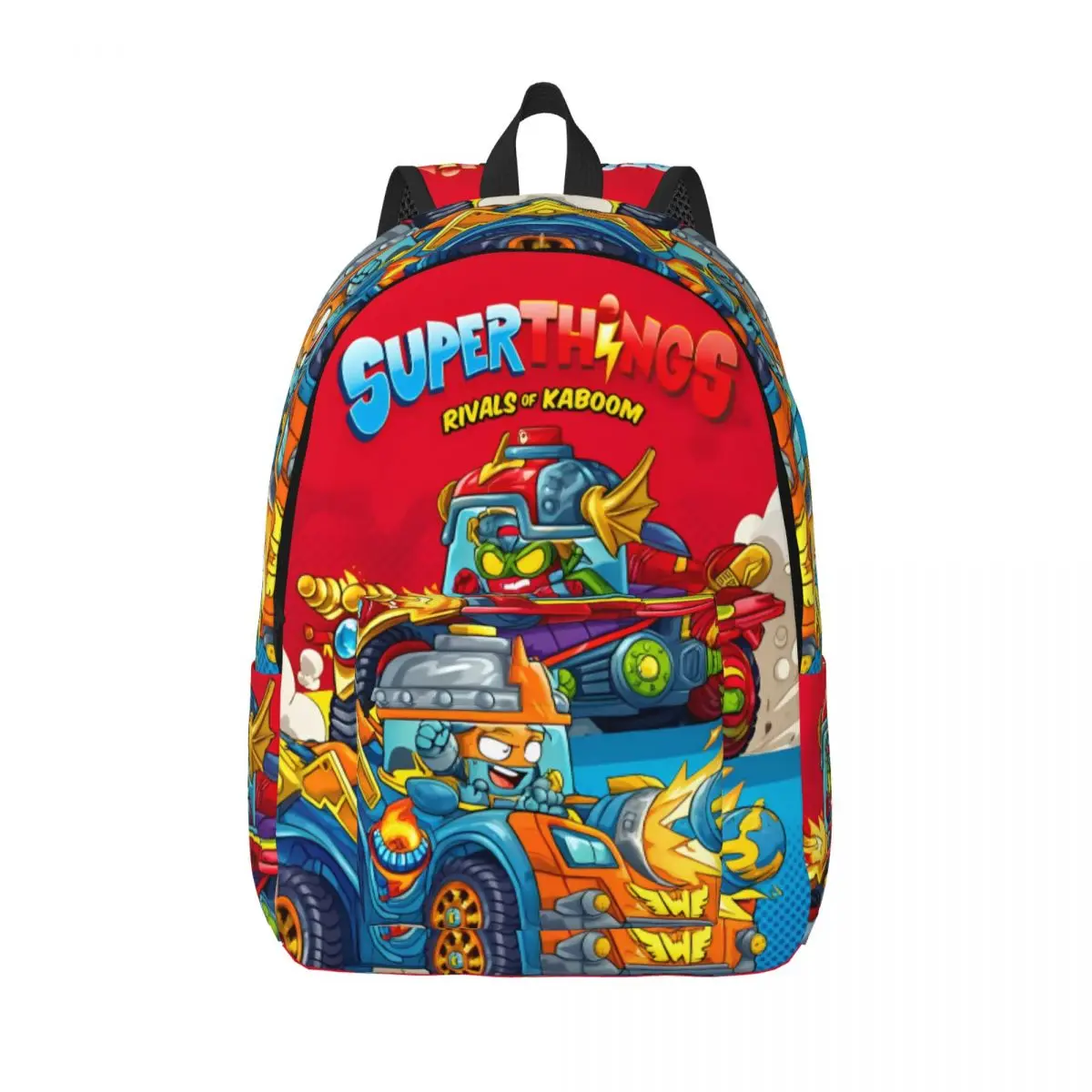 

Рюкзак SuperThings для мужчин и женщин, крутой студенческий рюкзак для пешего туризма и путешествий, рюкзак Super Zings для детского сада, ноутбука, компьютера, сумка на плечо, подарок