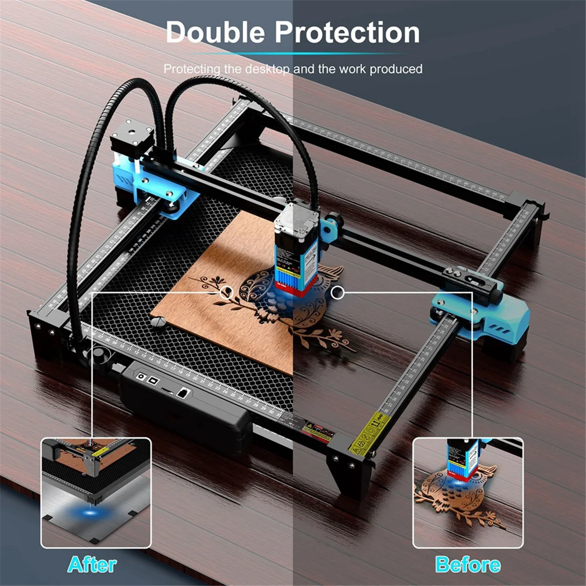 

F-3C Laser Honeycomb Working Table Size 430x400mm for Laser Engraving Machine TS2 Co2 DIY Laser Equipment Part
