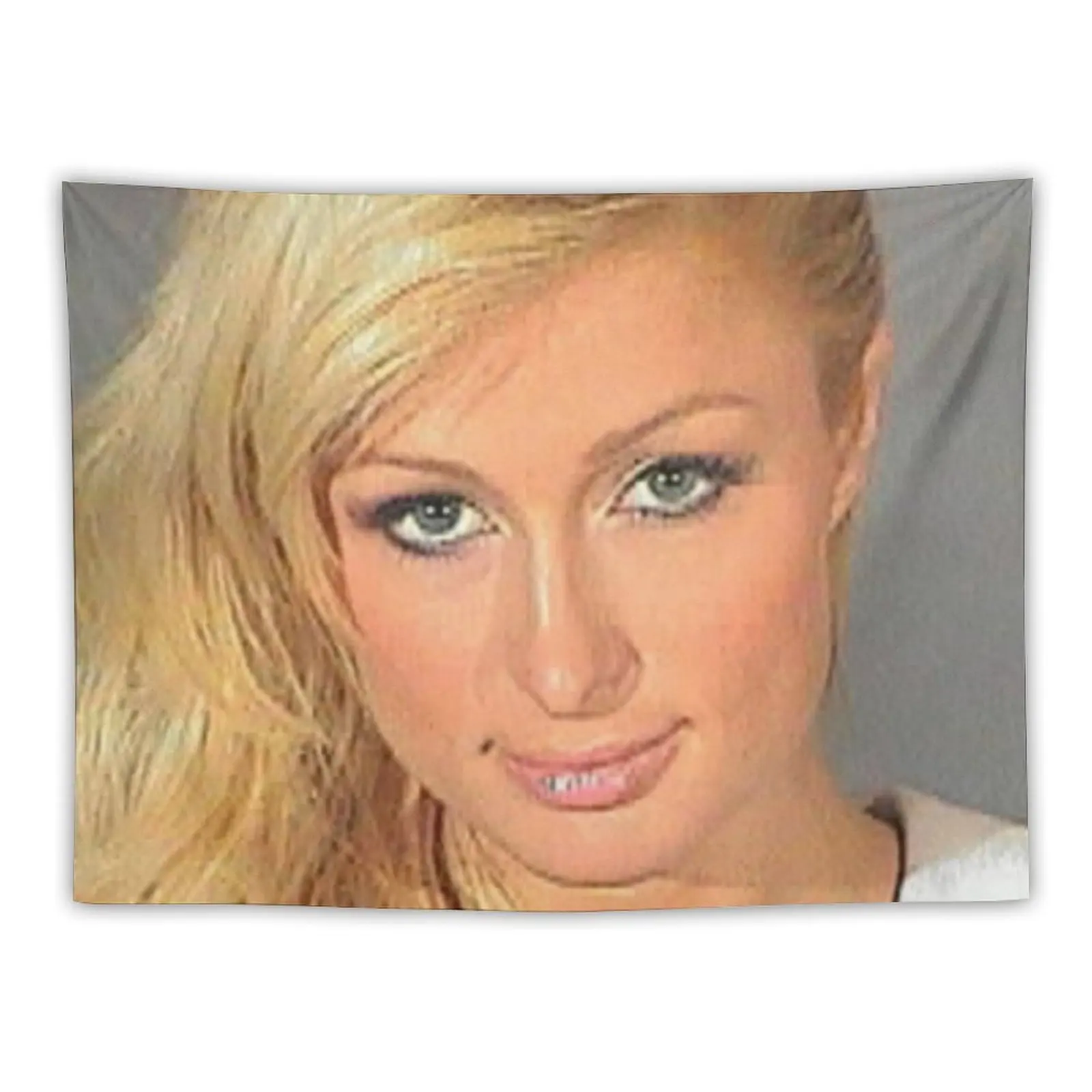 

Paris Hilton's 2007 Mugshot Tapestry Room Design Room Decoration Aesthetic Anime Decor Tapestry