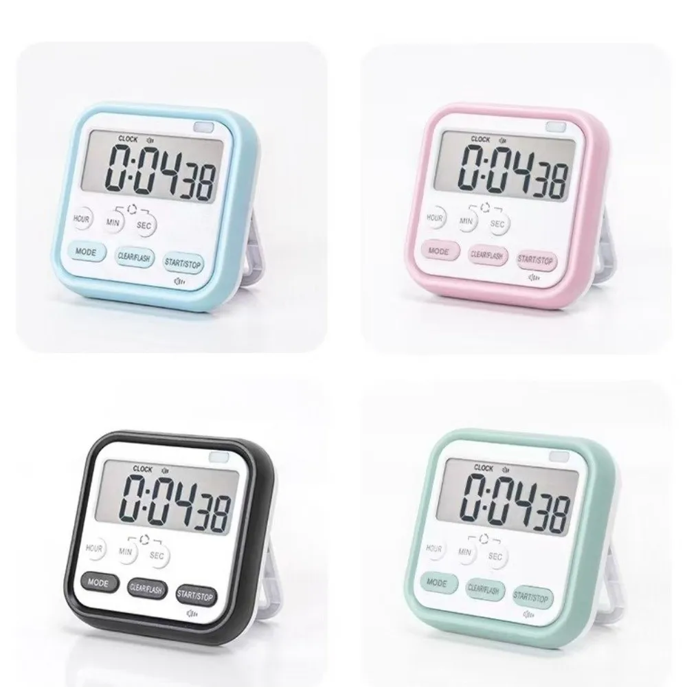 Digital Display Digital Kitchen Timer Multifunctional Time Manager Count Down Clock Student Learning Loud Alarm Cooking Timer