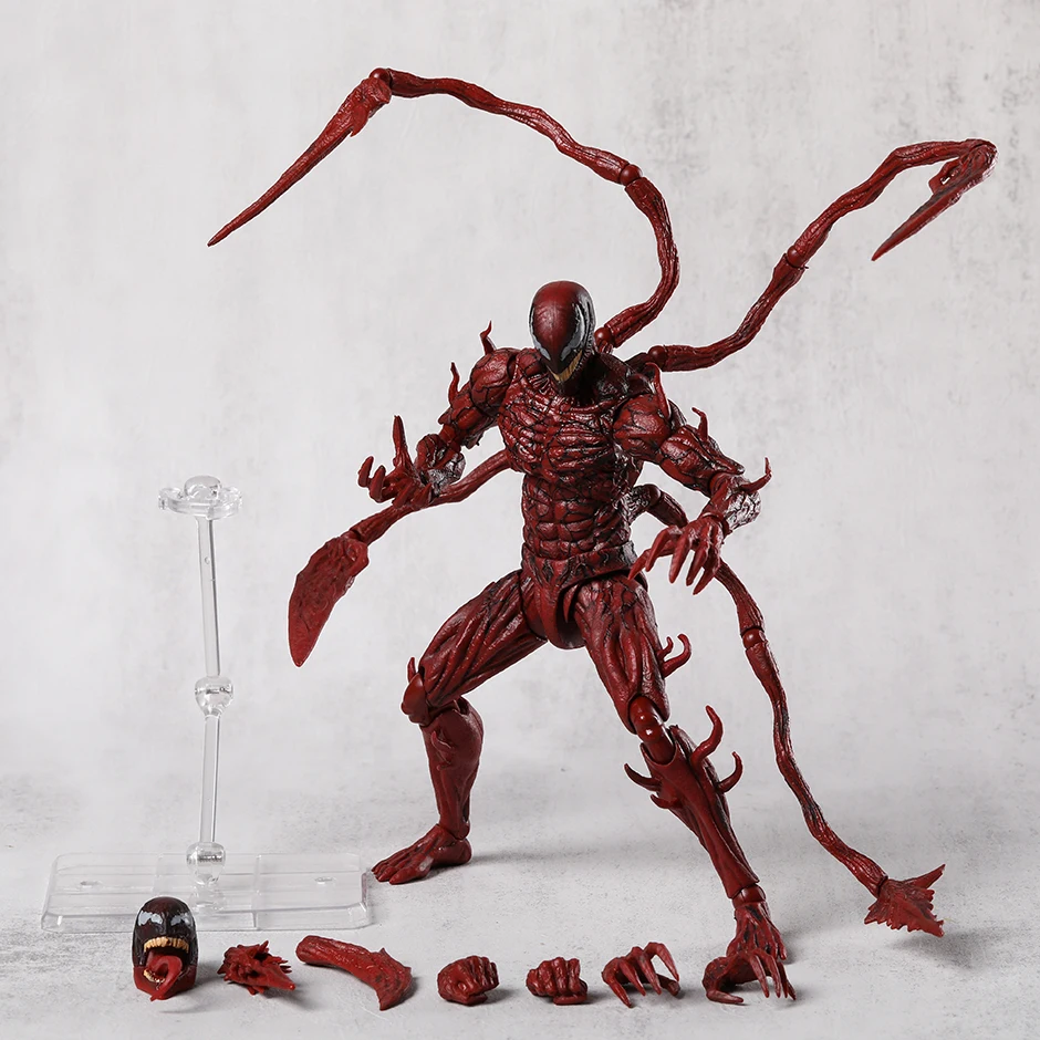 SHF Venom: Let There Be Carnage KO Ver. Action Figure Doll PVC Desktop Toy Model for Colletible