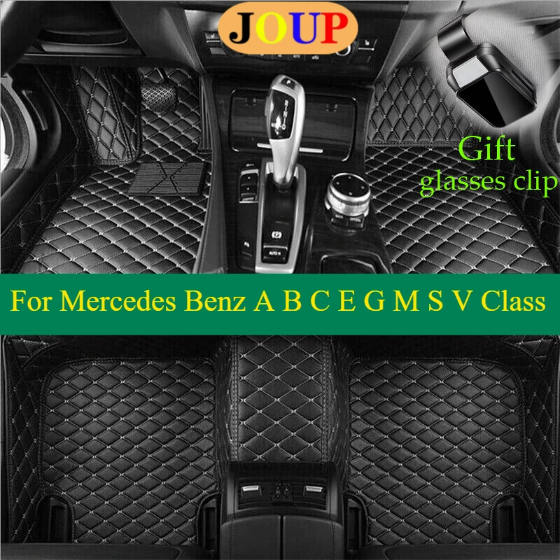 

For Mercedes Benz A B C E G M S V Class Car Floor Mats Custom All Weather Carpets Covers Left /Right Hand Drive