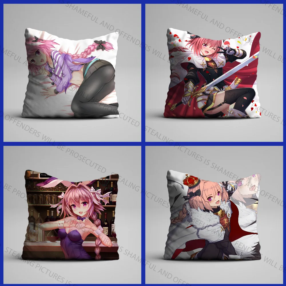 

Anime Fate&Apocrypha Astolfos Pillow Case Pillowcase Home Sofa Cushions Car Cushions Office Pillow