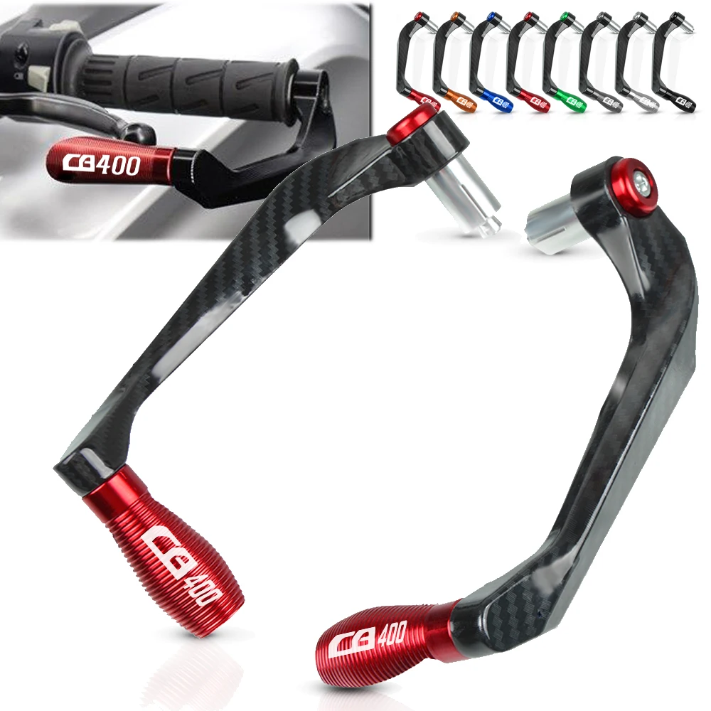 

Motorcycle Handlebar Grip For Honda CB400SF CB400SS CBR400F CB400 CB 400 919 Guard Brake Clutch Levers handguards 22mm Protector