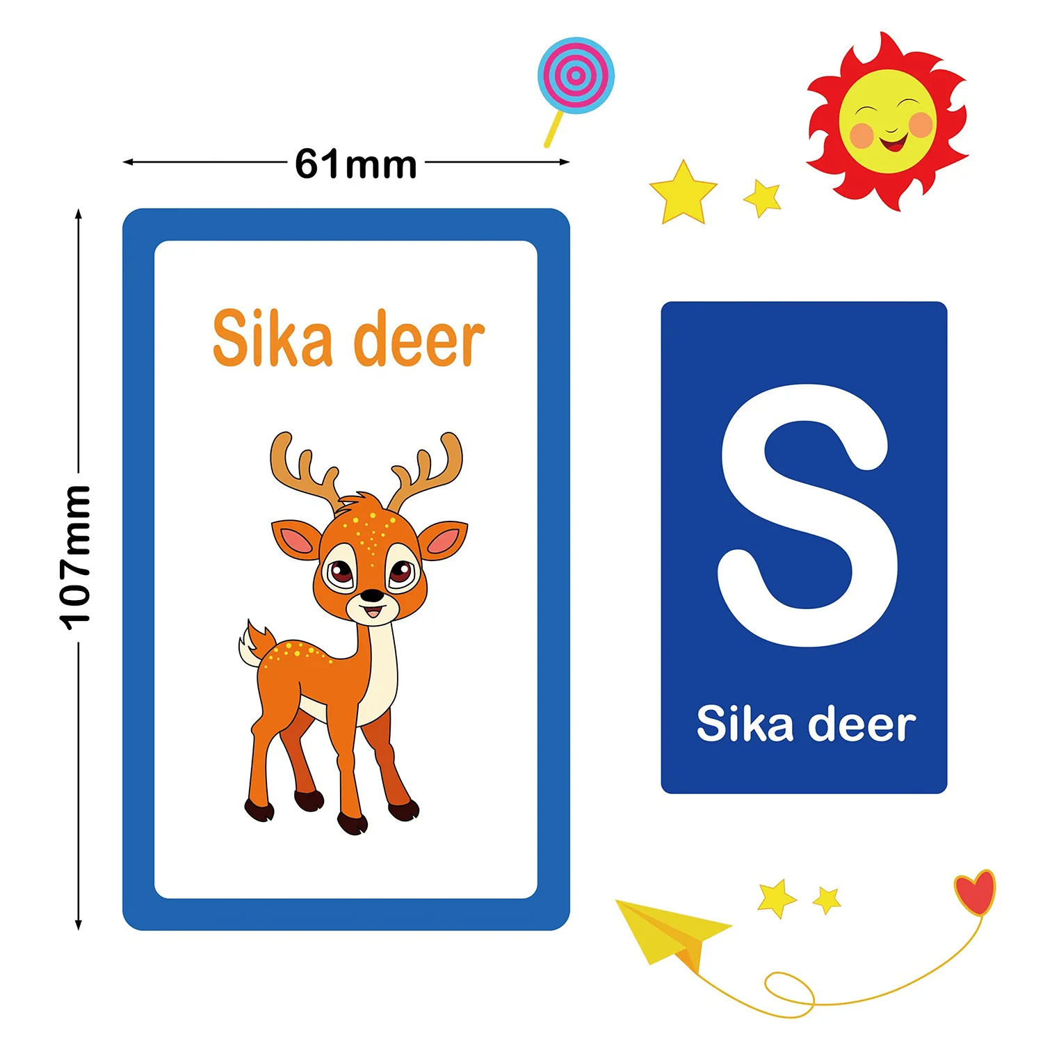 Cartes flash de l'alphabet d'apprentissage pour enfants : 26 lettres, couleurs, formes, chiffres et reconnaissance vocabulaire pour l'éducation précoce