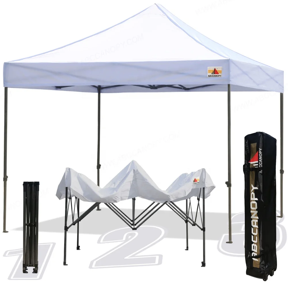 Custom 10x10 Ft. 3x3 M ABCCANOPY High Quality 10x10 White Marquee Outdoor Pop Up Canopy Tent