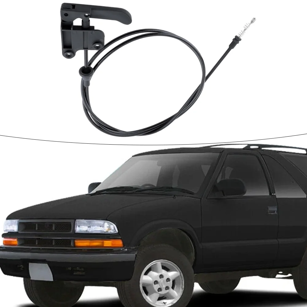 Cabo de Liberação do Trava do Capô para Chevrolet Blazer S10 Truck GMC Envoy Jimmy Isuzu Oldsmobile 15732159, 912-001, 665-3903