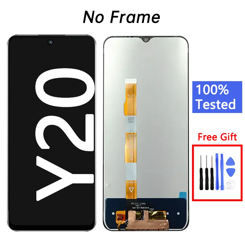 Pantalla for Vivo Y20 screen Replacement Digitizer Assembly mobile phone lcd for Vivo Y20 Lcd for y20 display