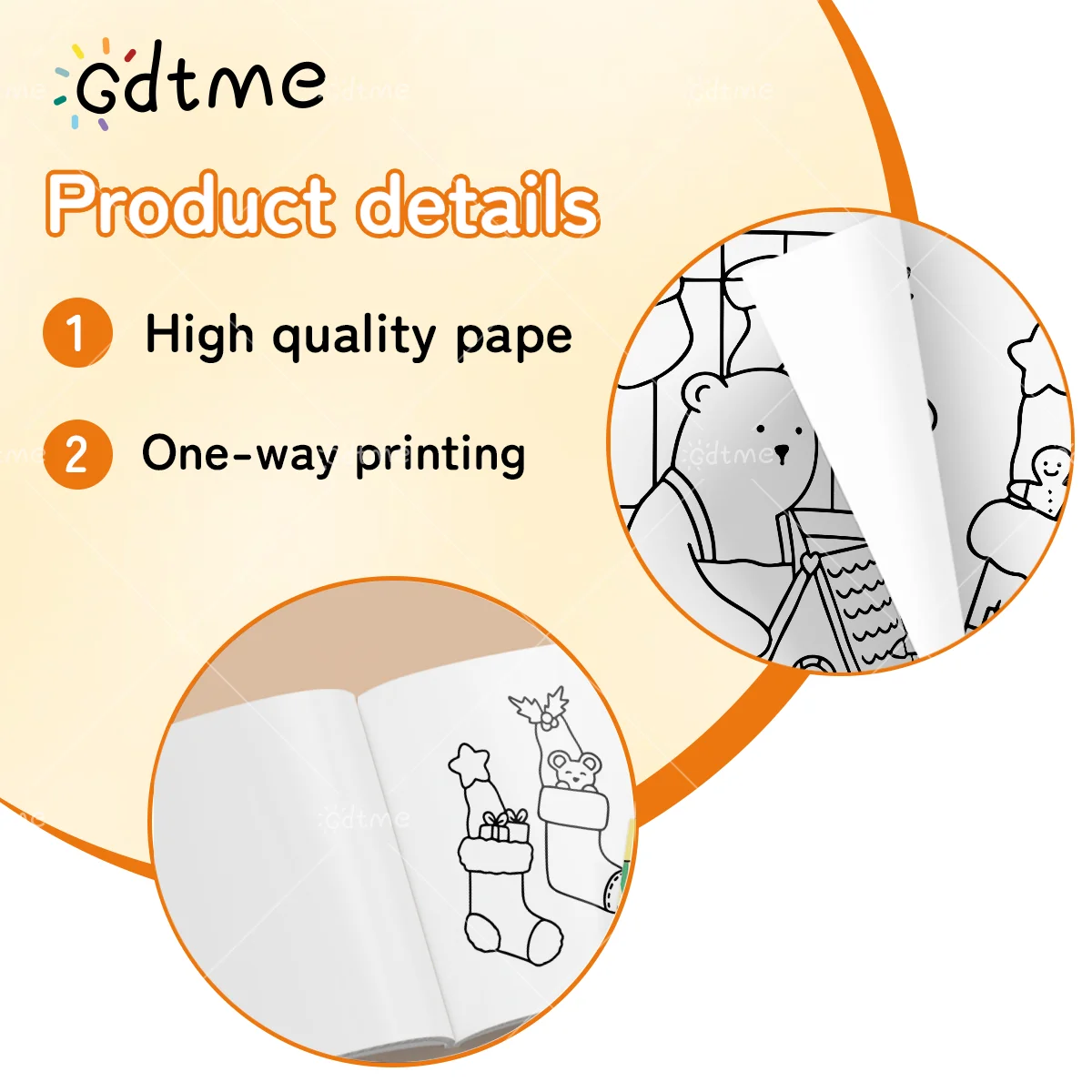 COZY CHRISTMAS Coloring Book for Adults Featuring Cartoon Bold-easy Patterns for Relaxation Kids DIY Painting Drawing Books ﻿