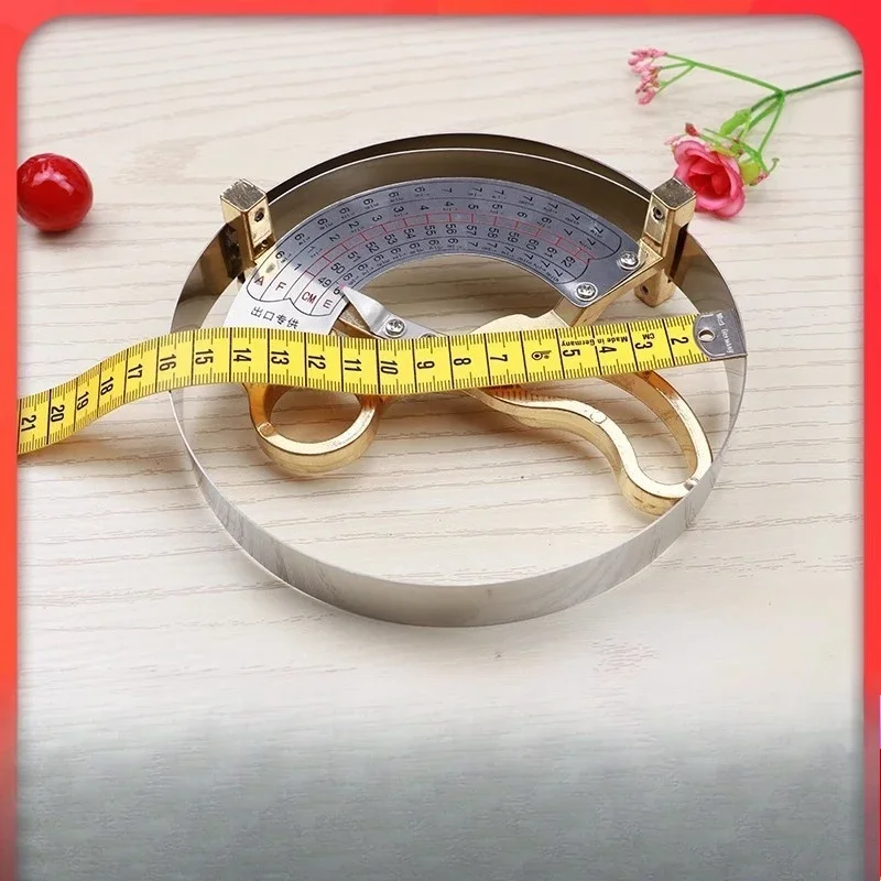 Measuring cap circumference tool Adult children Stainless steel measuring cap ruler head circumference ruler hat measuring