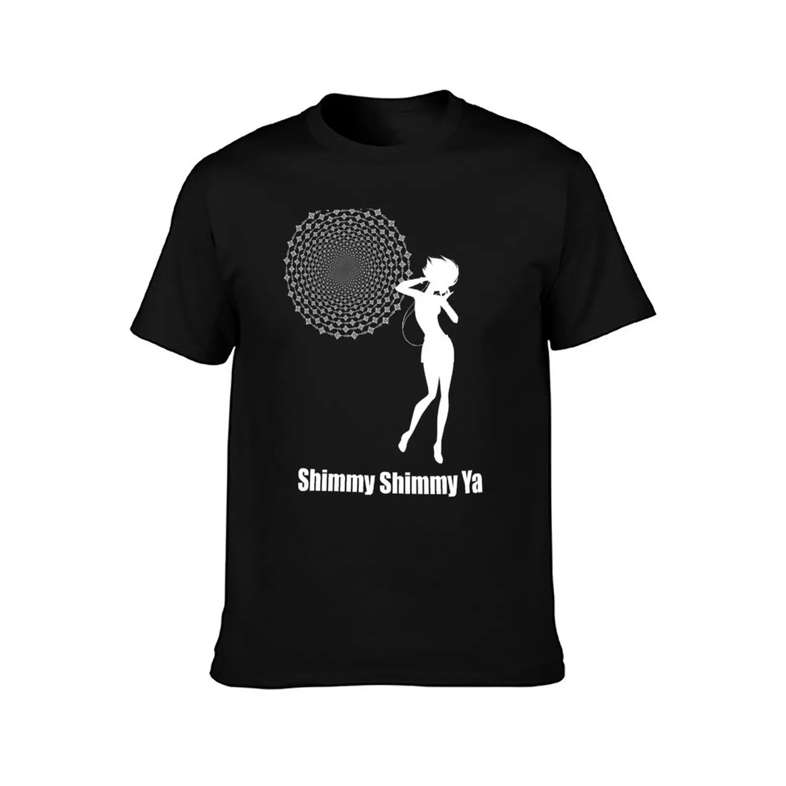 Dancing girl with headphones, Shimmy Shimmy Ya, ODB T-Shirt Classic Crew Neck Cotton T-Shirt
