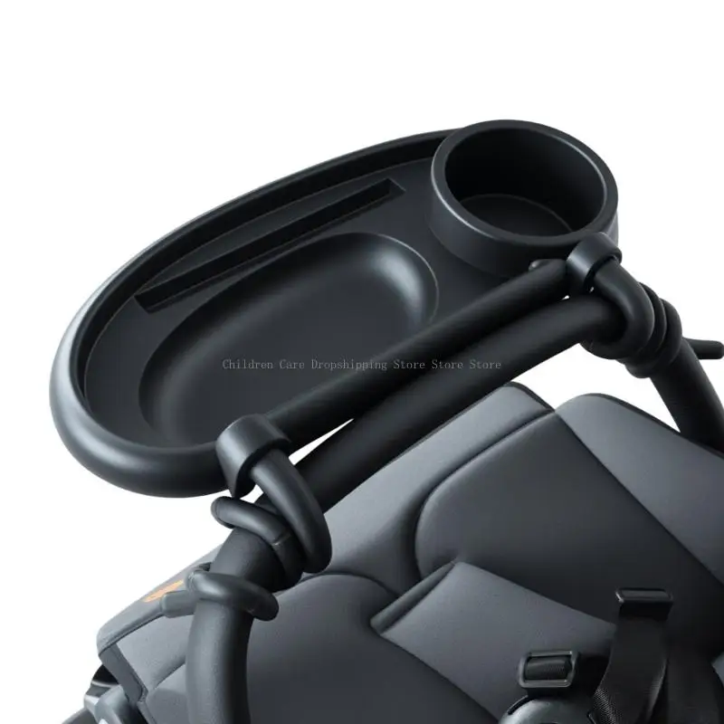 

Easy Mounting Travel Strollers Plate Pram Cup Holder Storage Slot for Toys Bottles Organization