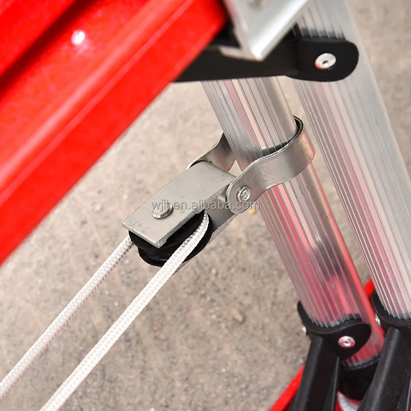 الألياف الزجاجية معزول مصعد حبل سحب سلم كهربائي تلسكوبي سحب سحابة الهندسة النار العزل سلم #6