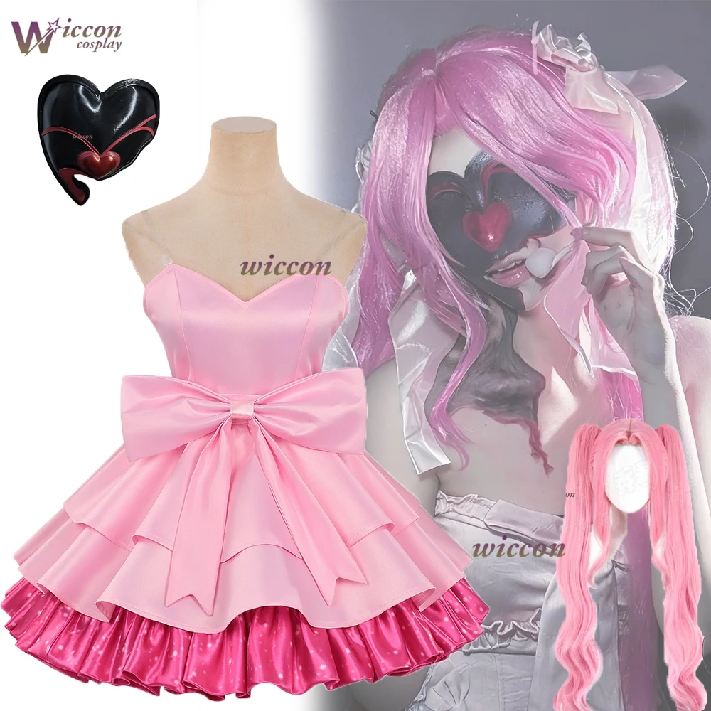 

Alien Stage Zombie Stage Mizi Cosplay Costume Glitter Ruffle Skirt Gown Goth Round 1 Alternate Outfits Idol Stage Halloween