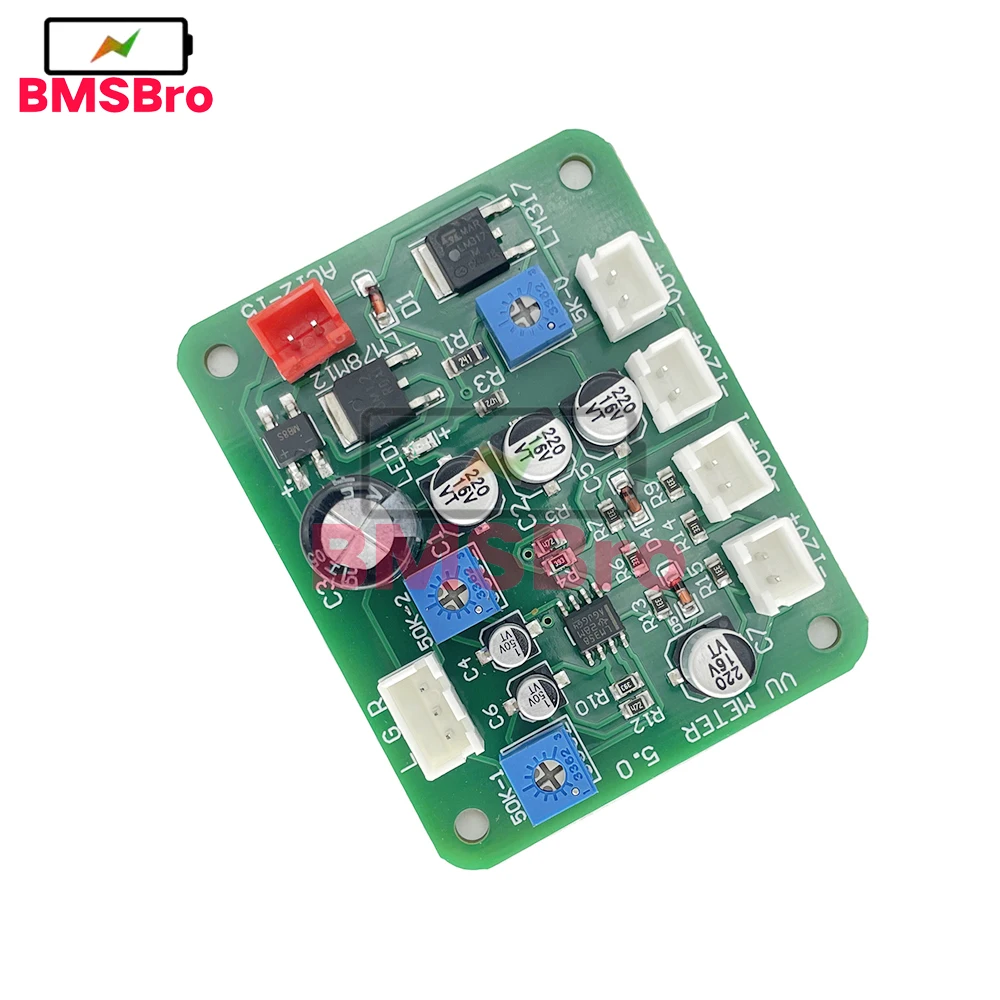 VU Level Audio Meter Stereo Amplifier Board+2pcs VU Meter 9-12V DC Stereo Amplifier Board Level Indicator with Driver Module