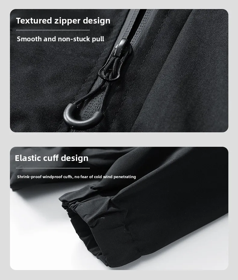 Nuove giacche da esterno antivento e impermeabili primaverili e autunnali per uomo e donna, nonché giacche da alpinismo all'aperto