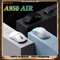 Dareu A950Air Customized Wireless Mouse Gaming Long Life Lightweight High Performance Ergonomic P3395 laptop Gift Ergonomic PC