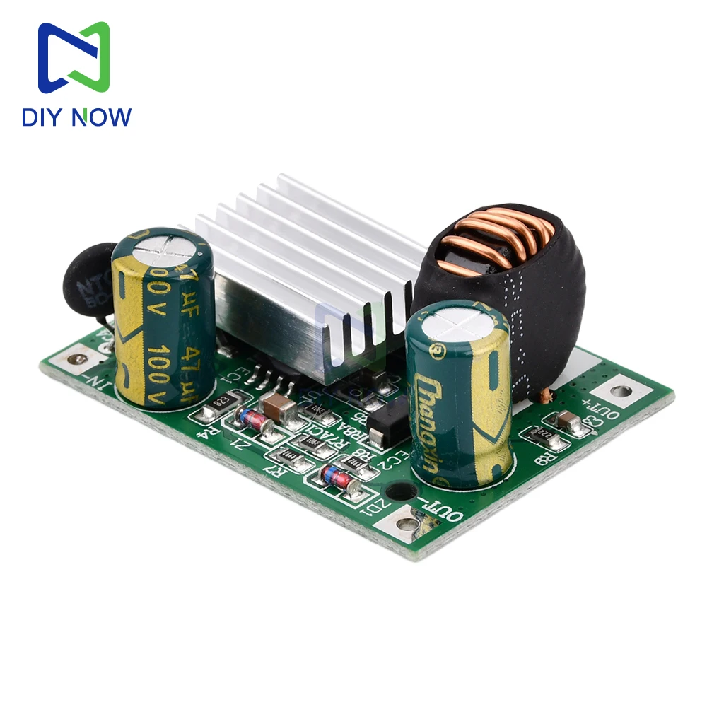 Módulo reductor DC-DC 16V-120V 9-120V 9-90V módulo reductor convertidor módulo de conversión de voltaje salida 12V 3A