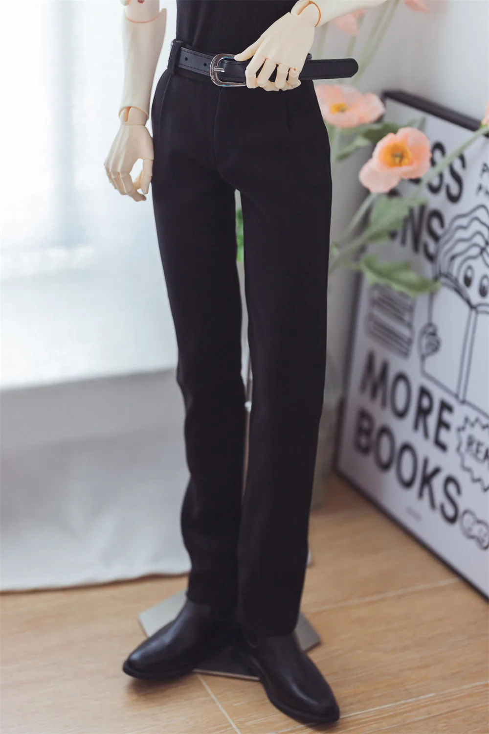 【High Quality】Male Elegant Draping Casual Slim Trousers Formal Suit Pants for 1/4 1/3 BJD Normal/Strong Uncle Action Figure