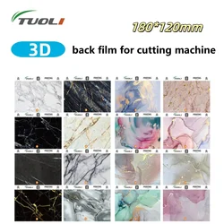 TUOLI 3d Anti-scratch Marble Grain Mobile Phone Back Sticker Sheet Universal Protective Film Materials for TL-168 TL-568 TL-518