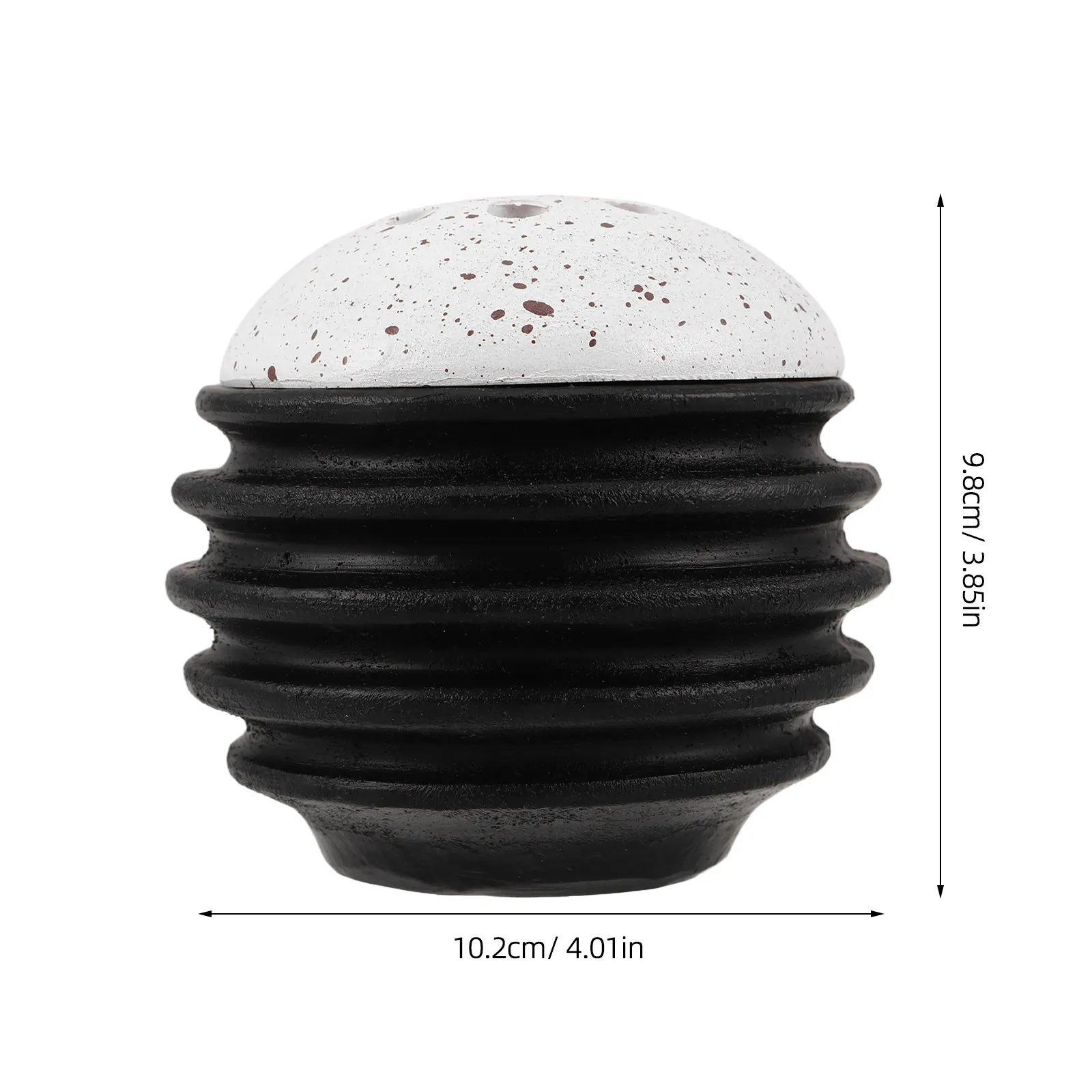 Middle Eastern Resin Incense Burner Honeycomb Ball Censer for Indoor Aroma & Decor – 4x4x3.8 in