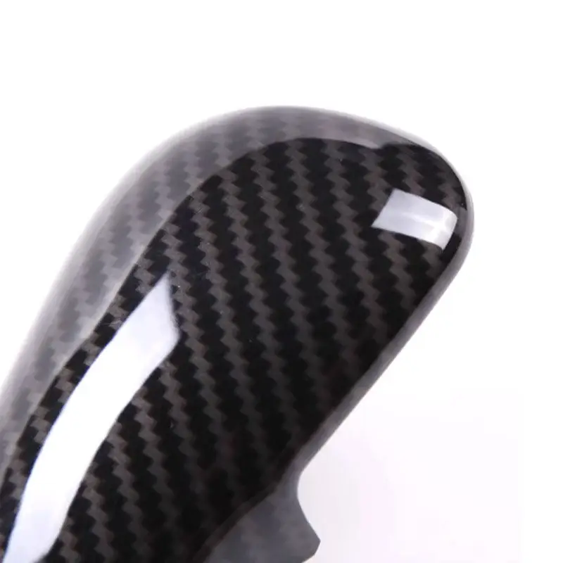 For Land Rover Range Rover Sport 2005-2013 ABS Carbon Fiber Car Interior Center Gear Shift Knob Head Cover Trim Accessories