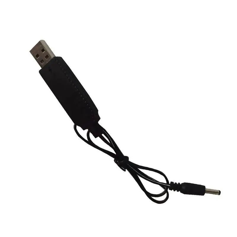 1/5Pcs 3.7V USB Charging Cable 3.5mm DC Plug Charge Line With Power Off Indicator For RC Toy Lithium Battery Charger Cord