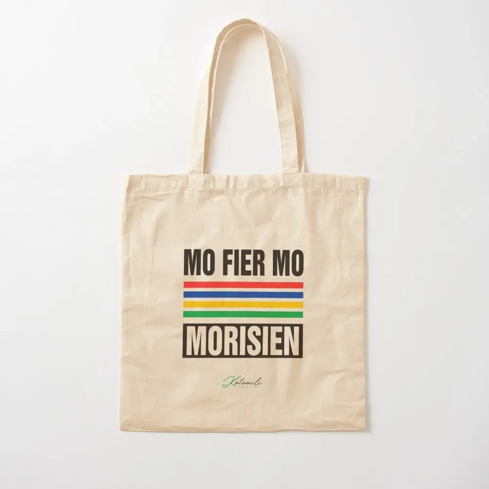 Mo fier mo morisien Lights [Unity Collection] Tote Bag tote bag university Canvas bag for women Women's bags Custom