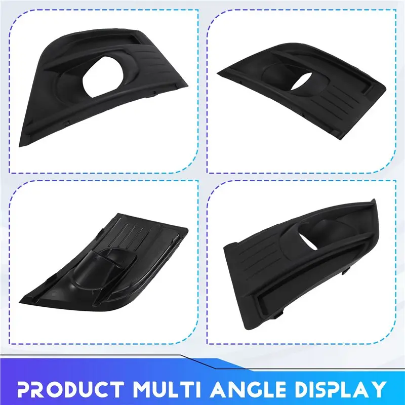Excellent-For Citroen C4 Grand Picasso Front Bumper Fog Light Frame Foglight Bezel Lid Hood Trim 7414SJ