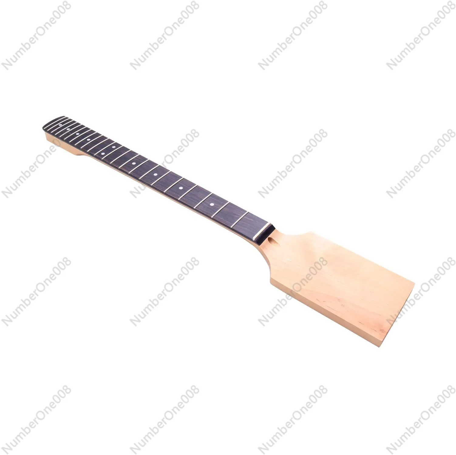 DIY Electric Guitar Neck, Blank Neck, Guitar Handle Head 22 Pins Rose Wood Fretboard, Guitar Making Neck