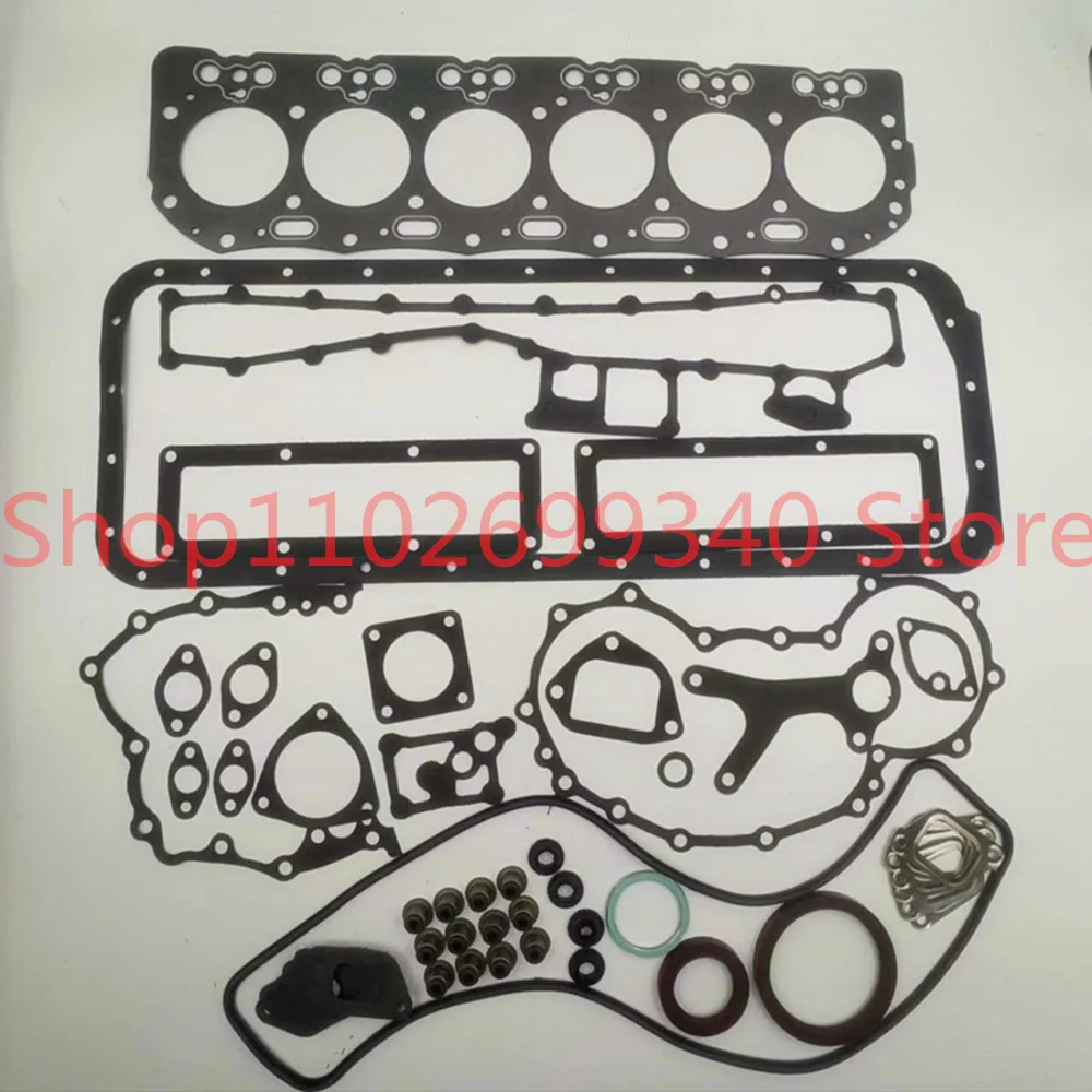 For TOYOTA 2H Full Gasket set 04111-96601 With Head Gasket 11115-96601 6FD60 04111-88020 Forklift 2H Diesel Engine Repair Parts