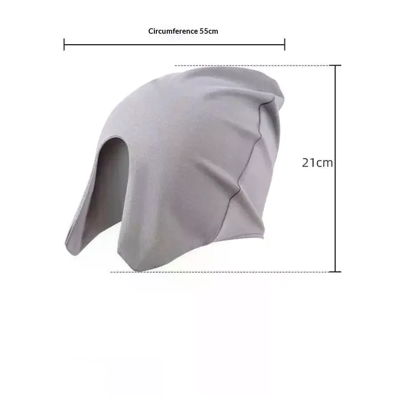 Travel Cotton Sleep Cap Comfortable Warm Sleep Pullover Pullover Design Windproof Nighttime Hat Women Men