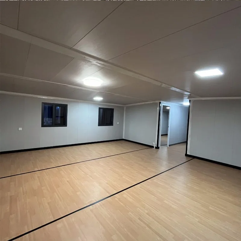 Customized Quick Installation Prefabricated Container Villas Modular Double Wing Expandable Container House