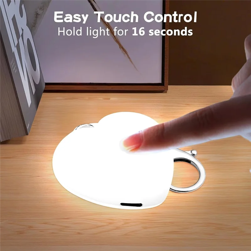 B72A Portable LED Keychain Light Multi-Purpose For Camping Indoor & Outdoor Lighting Decor