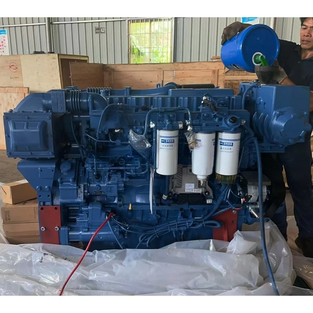 New Factory Direct Supply Marine Diesel Engine Inboard 625kw 850hp 1500rpm Yuchai YC6TF850L-C20