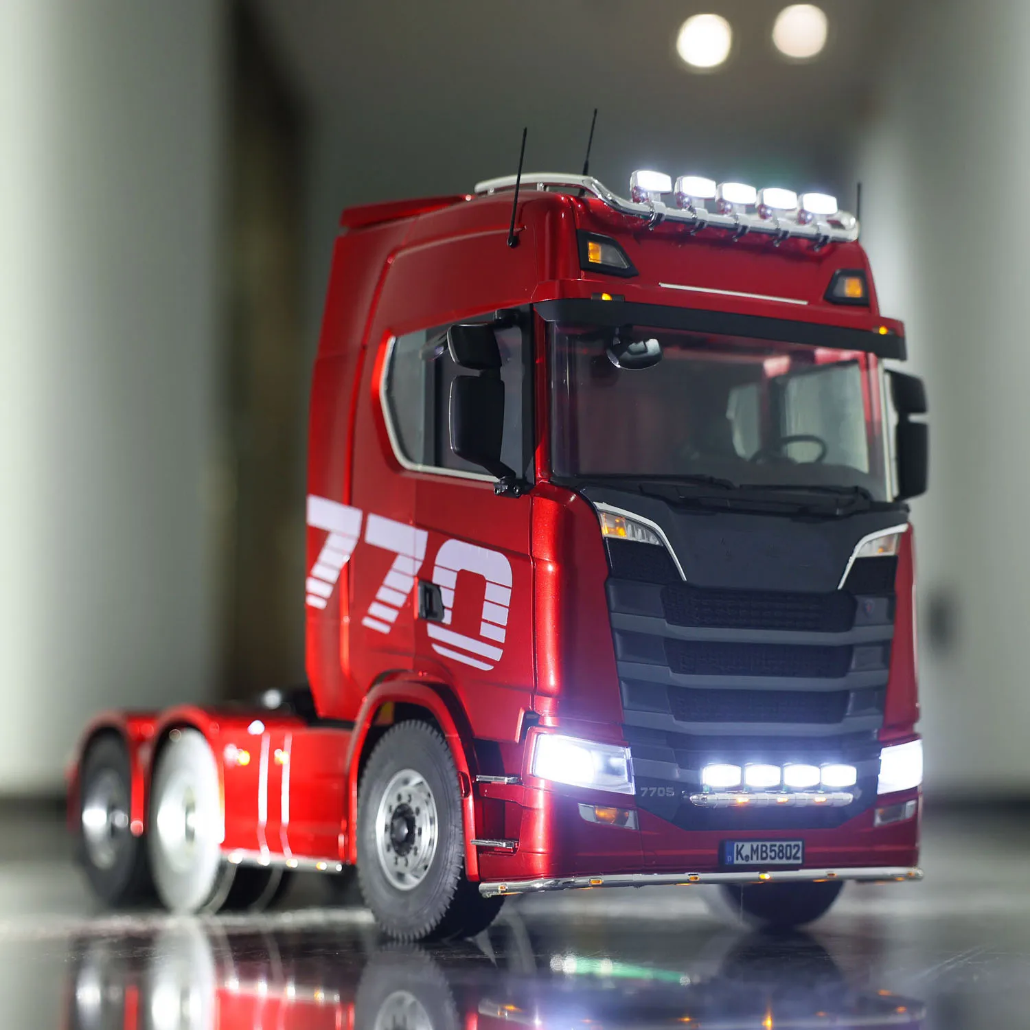 KABOLITE 770S 100 5802 RC Truck 1/14 6X6 RC Tractor Truck RTR Lorry Battery Radio Remote Control Car Trailer Toys Model