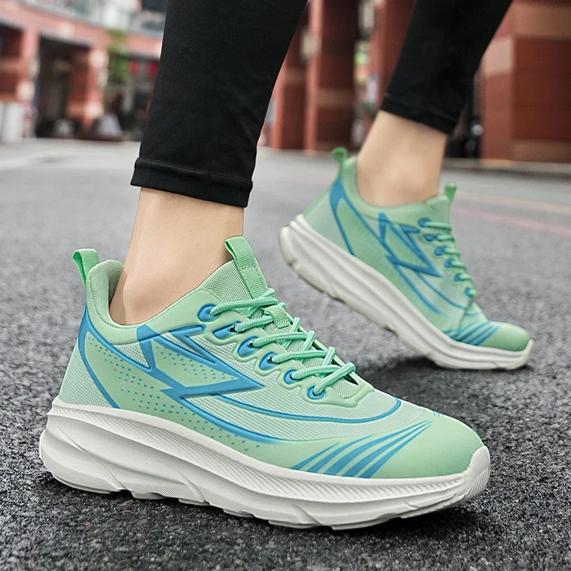

ELUVA Men Sports Shoes Lightweight Running Sneakers Breathable Training Shoes Non Slip Comfortable Athletic Shoes for Men Gym