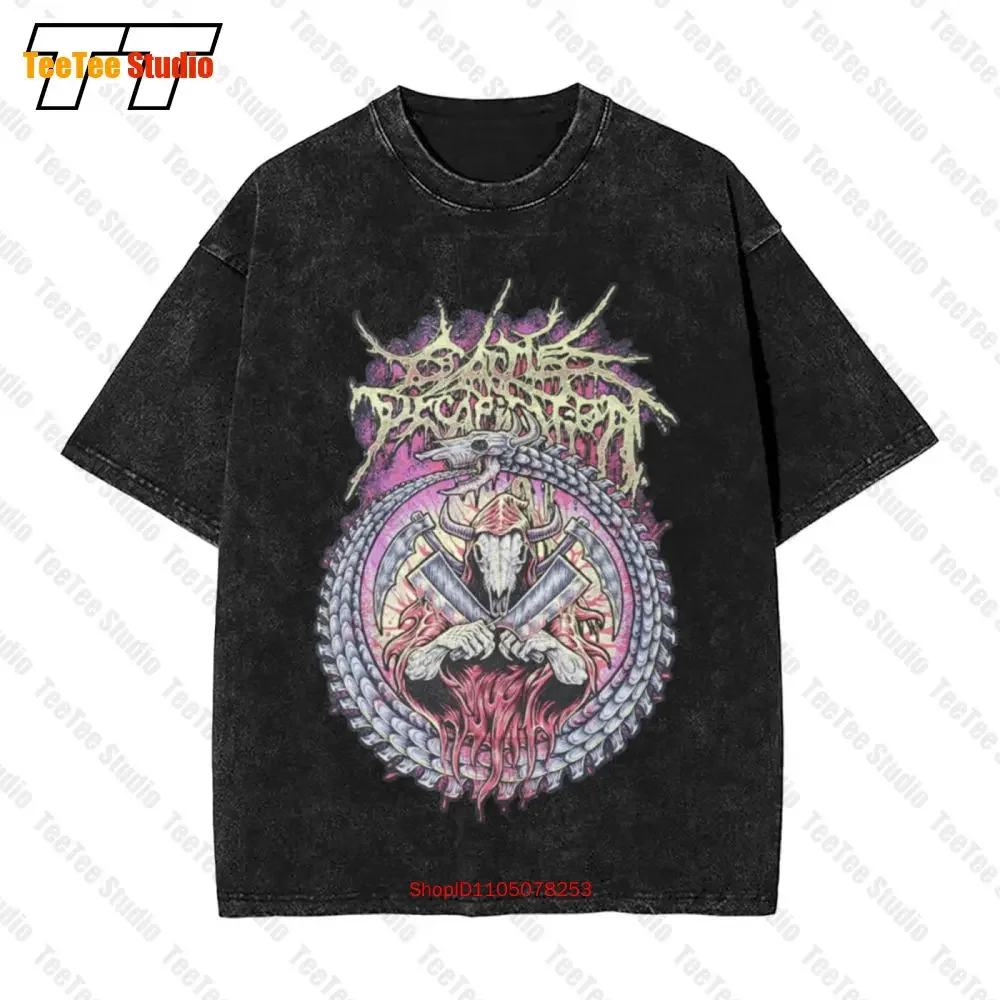 Cattle Decapitation(Reaper Oroboros) Vintage Oversized T-Shirt 68LI