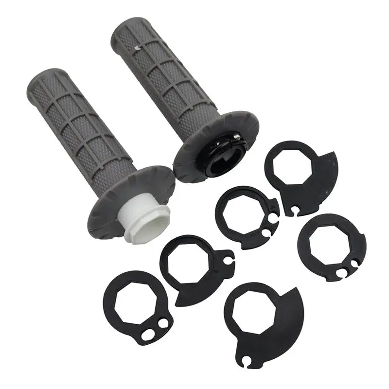 Leading-Non Slip Lock-On Grips Handle, Universal Motorcycle Handlebar Grips With The Snap-In Cam, Dirt Pit Bike Handgrip