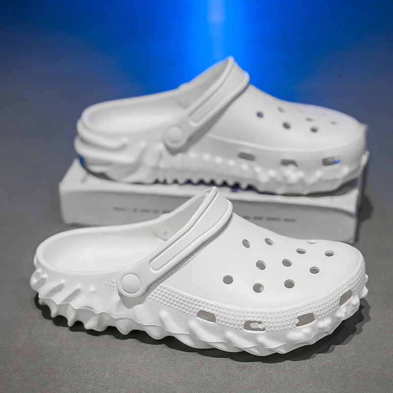 

Men's shoes feel like stepping on poop, couple style hole shoes 36-47