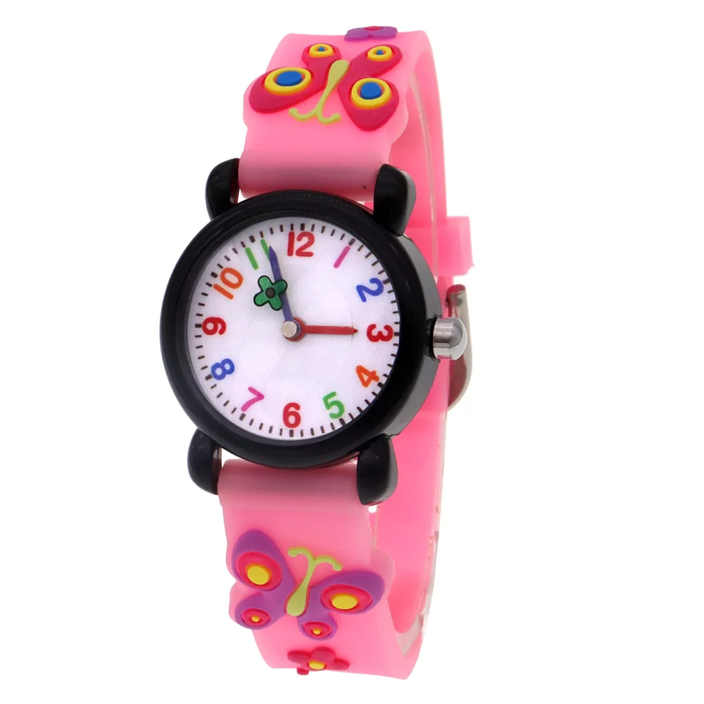 عادية موضة بنات بنين ملون الهاتفي الأطفال الساعات مشاهدة الأطفال ساعة اليد ساعة أطفال هدايا حفلات بلاستيك 28 مللي متر