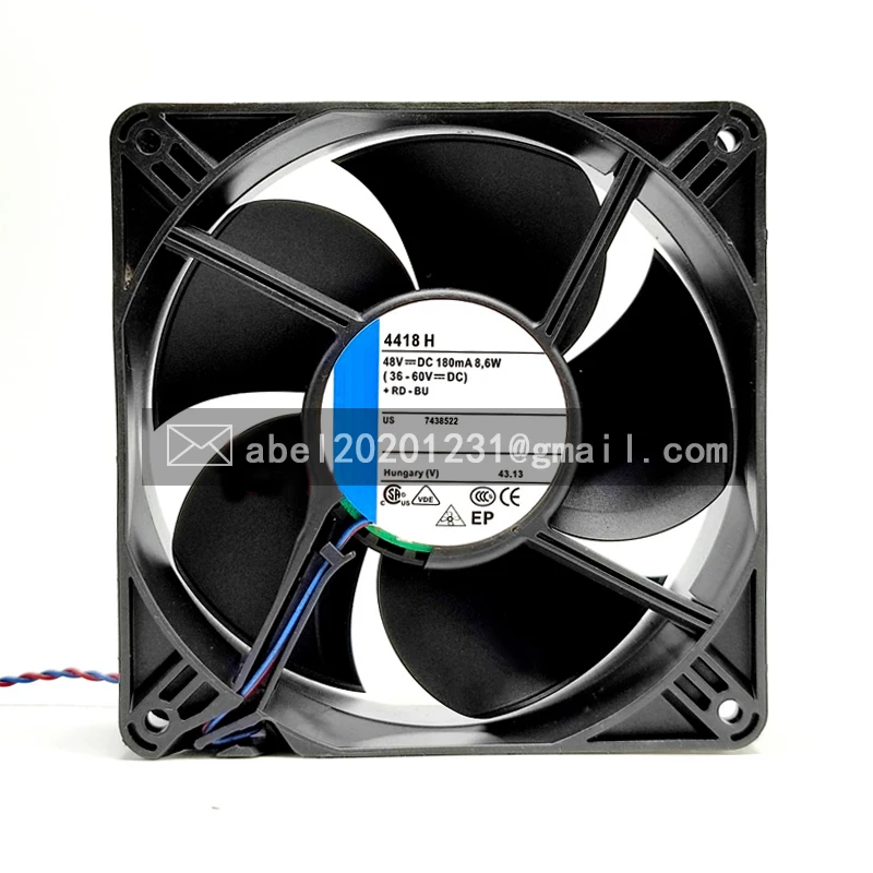 BRAND NEW 4418H 4418 H 48VDC 8.6W ORIGINAL COOLING FAN COOLER 12038 12CM 120*120*38MM