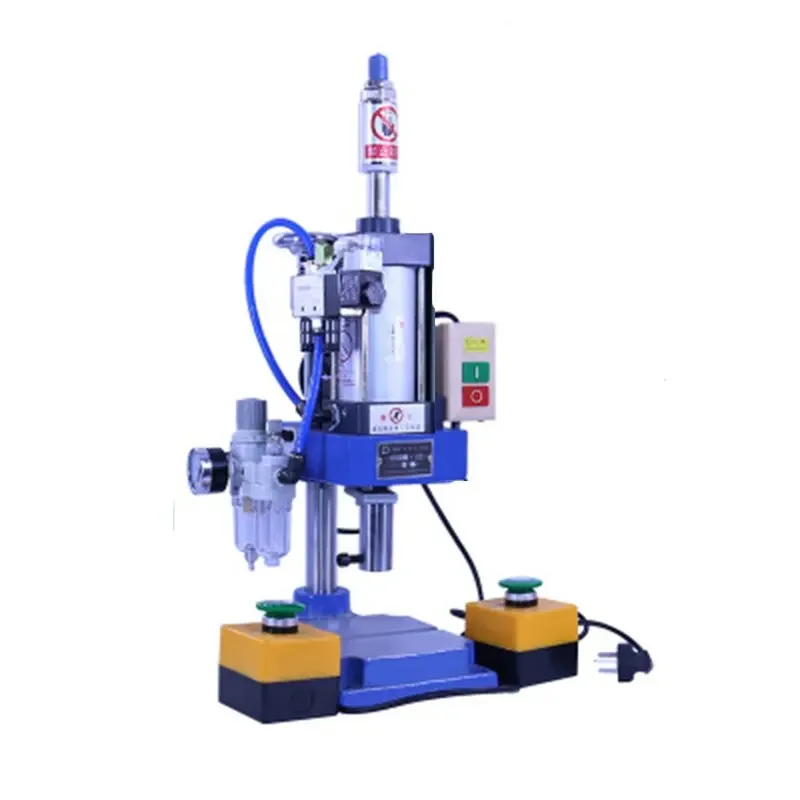 DT-63 Bench Press Small High Precision Riveting Machine Pneumatic Punching Machine 200kg Single Column Riveting Machine