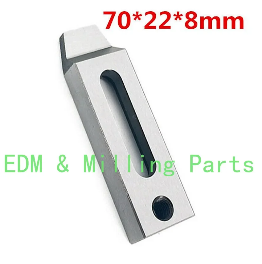 

CNC Wire EDM Machine Stainless Jig Holder Clamping 70x22x8mm M8 Screw For Wire EDM Machine Mill Tool