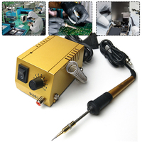 10-speed Mini Station With Soldering Iron Handle AdjustAble 50-410 X C 1-18w Micro Welding Set
