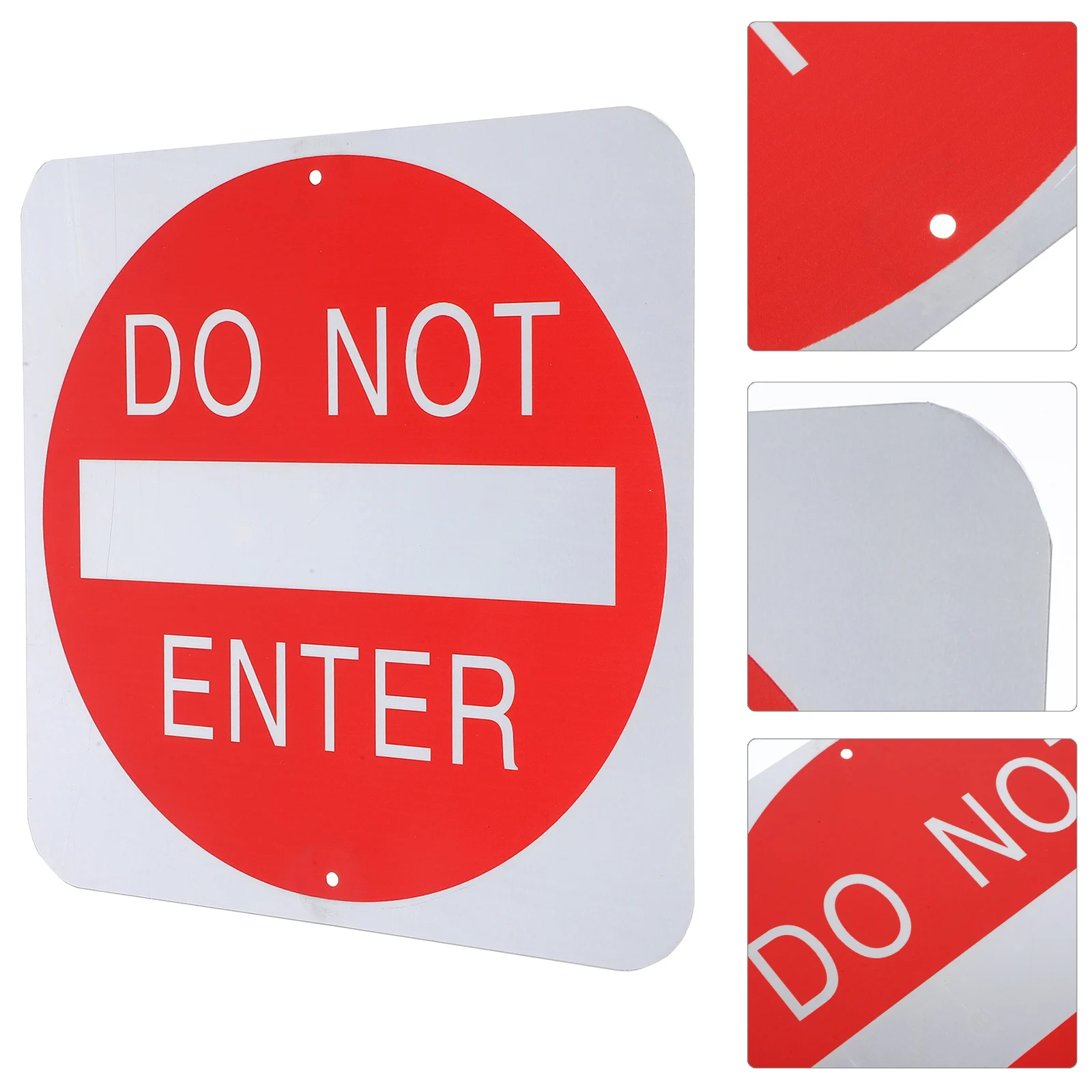 

Anti-rust Aluminum Logo Metal Sign Warning Signs Indoor for outside Alloy Not Enter