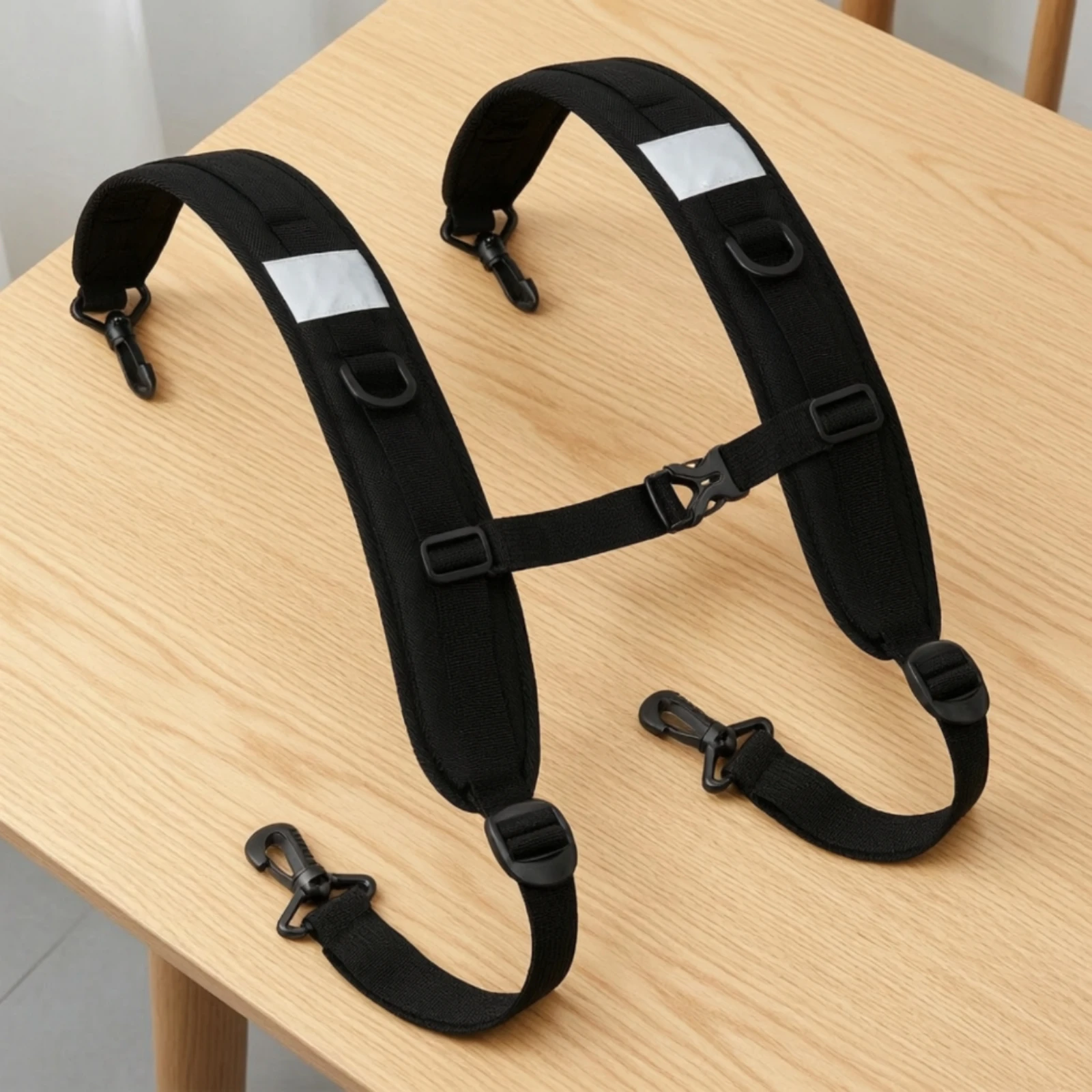 Bag Straps Breathable Mesh Replacement Backpack Harness with Chest Strap Backpack Shoulder-Strap Harness Lightweight view 6